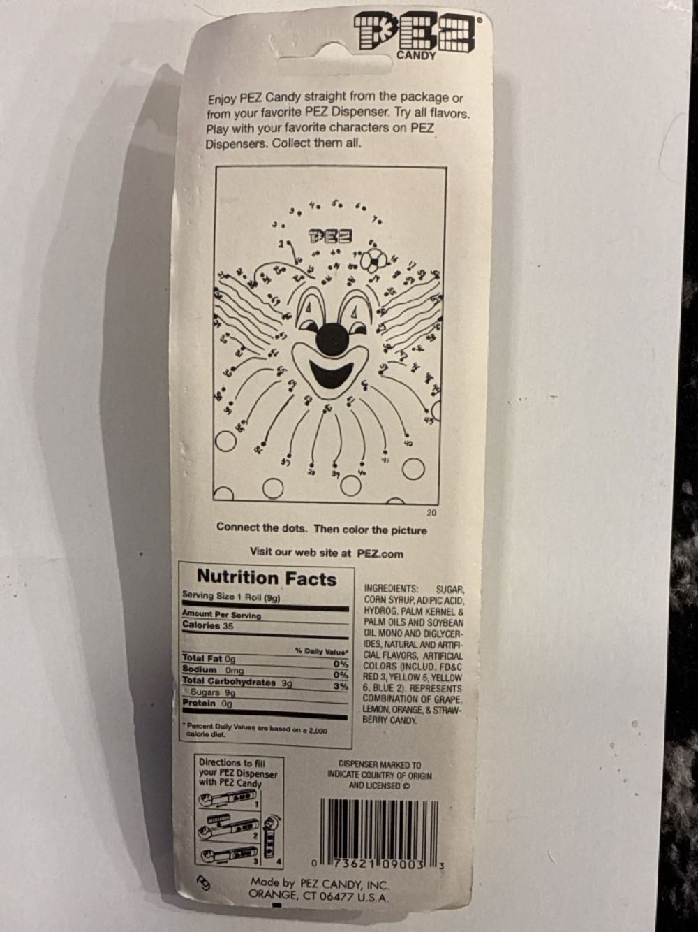 Gonzo - The Muppets pez collectible [Barcode 073621090033] - Main Image 2