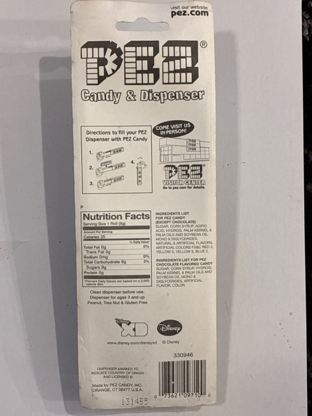 Phineas Flynn - Disney - Phineas & Ferb pez collectible [Barcode 073621097100] - Main Image 2