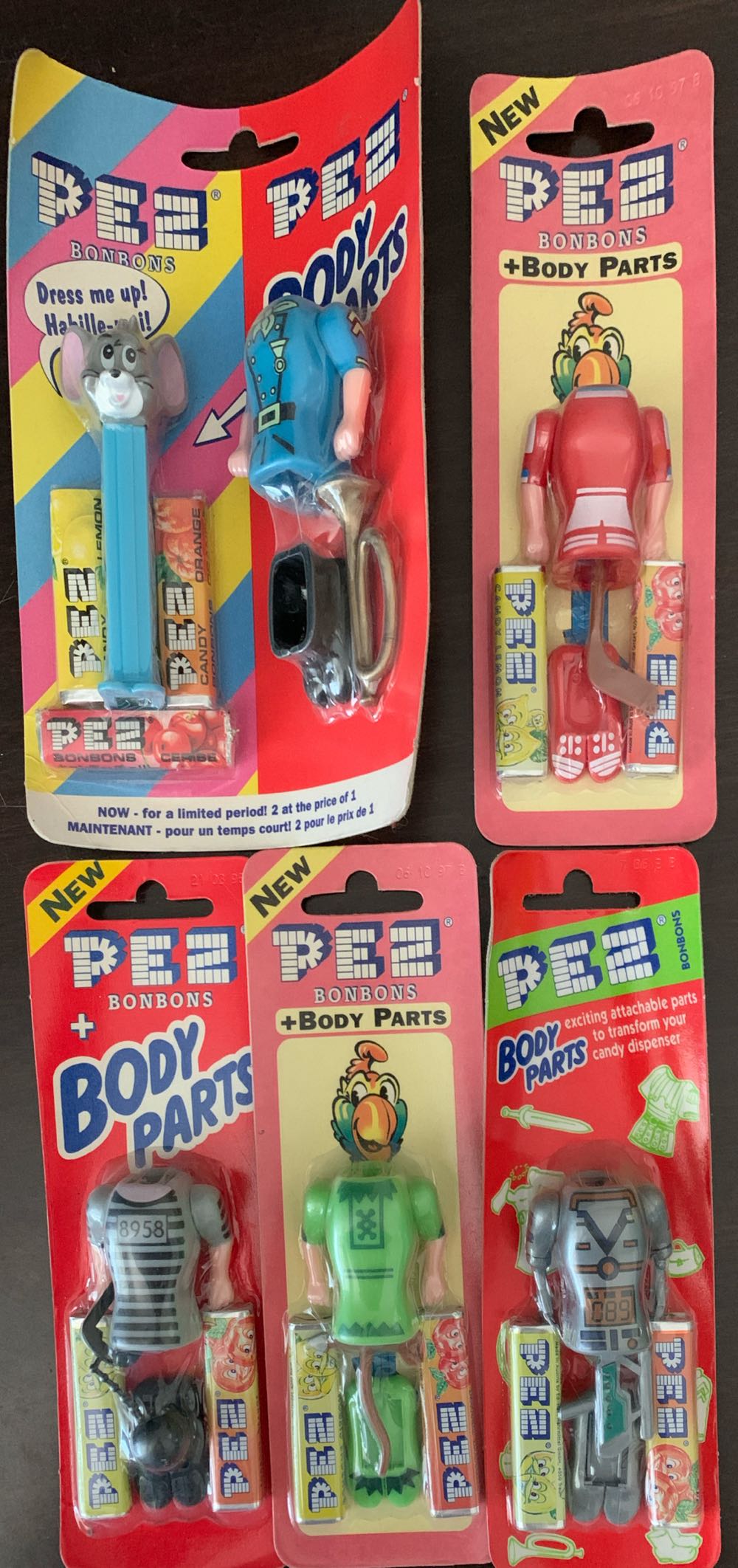 BonBons Body Parts - Pez Originals pez collectible - Main Image 3