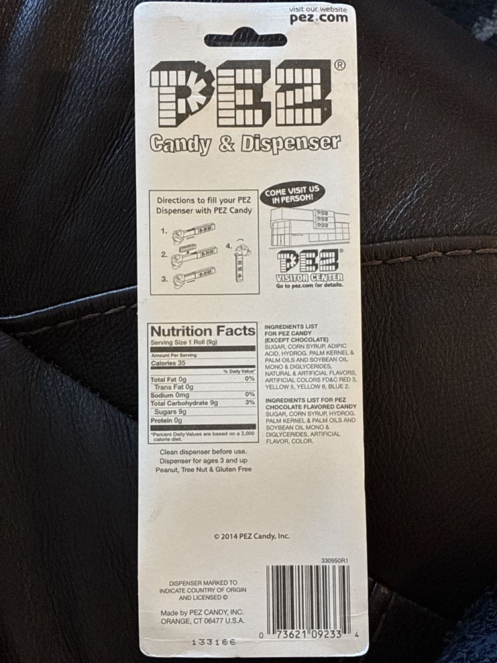 Christmas- Snowman - Holiday - Christmas pez collectible [Barcode 073621092334] - Main Image 2