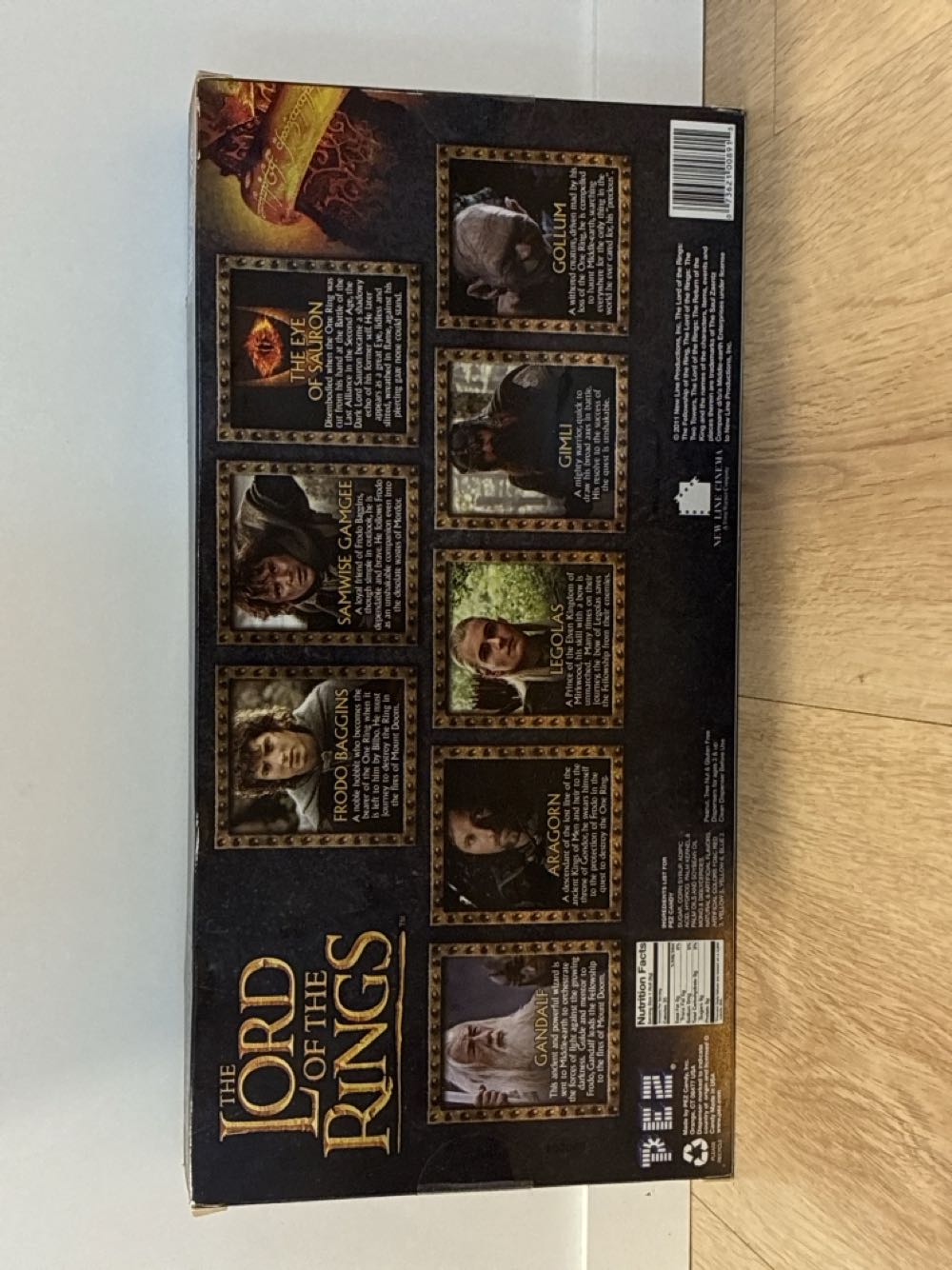 The Lord of the Rings - The Lord Of The Rings pez collectible [Barcode 073621989680] - Main Image 2