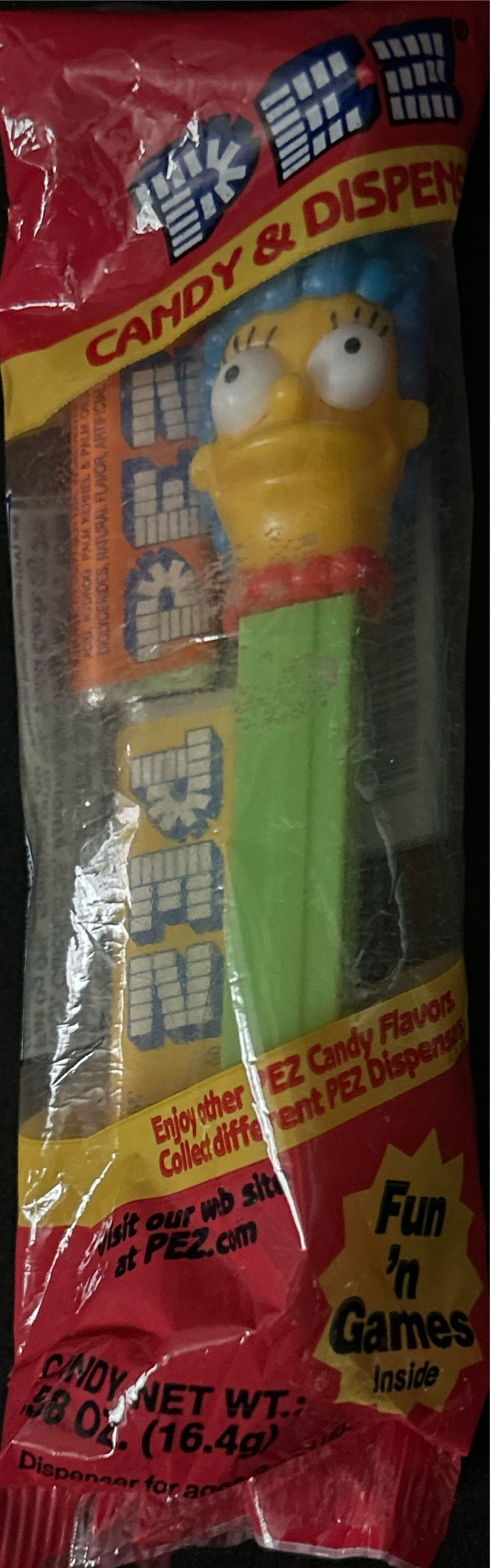 The Simpsons - Marge A - The Simpsons pez collectible [Barcode 073621090026] - Main Image 4