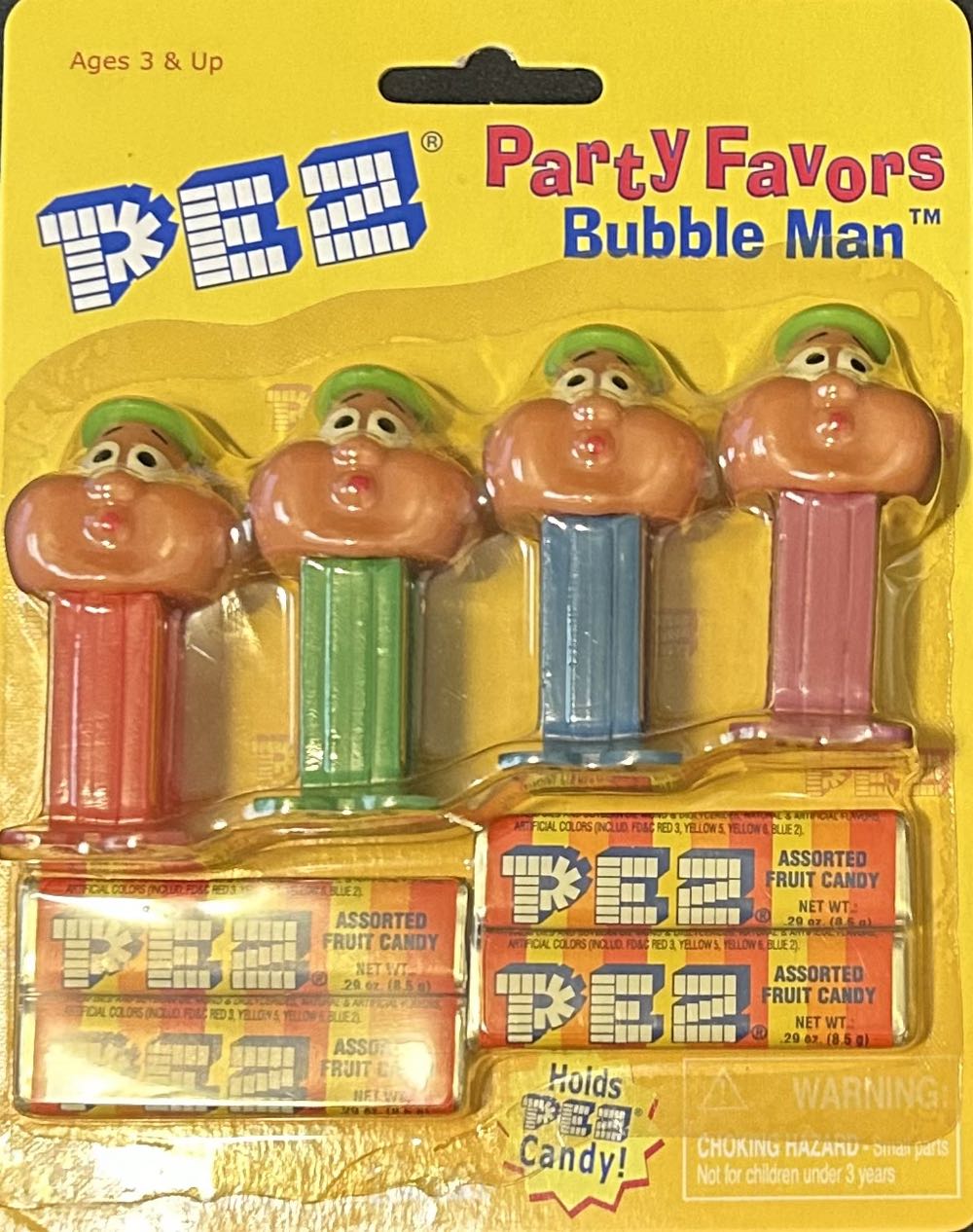 Party Favor - Bubbleman - Blue  pez collectible - Main Image 4