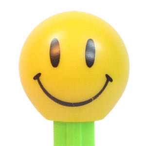 Funky Faces - Walmart Smiley - Neon Green - funky faces pez collectible - Main Image 4