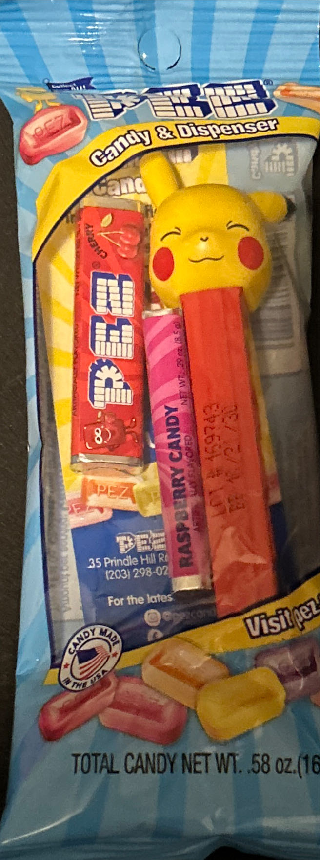 Pokemon -  Pikachu Happy - Cartoons pez collectible [Barcode 073621090026] - Main Image 4