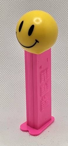 Funky Faces - Walmart Smiley - Neon Pink - funky faces pez collectible - Main Image 2