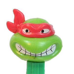 TMNT - Raphael Angry - Green - China - TMNT pez collectible - Main Image 2