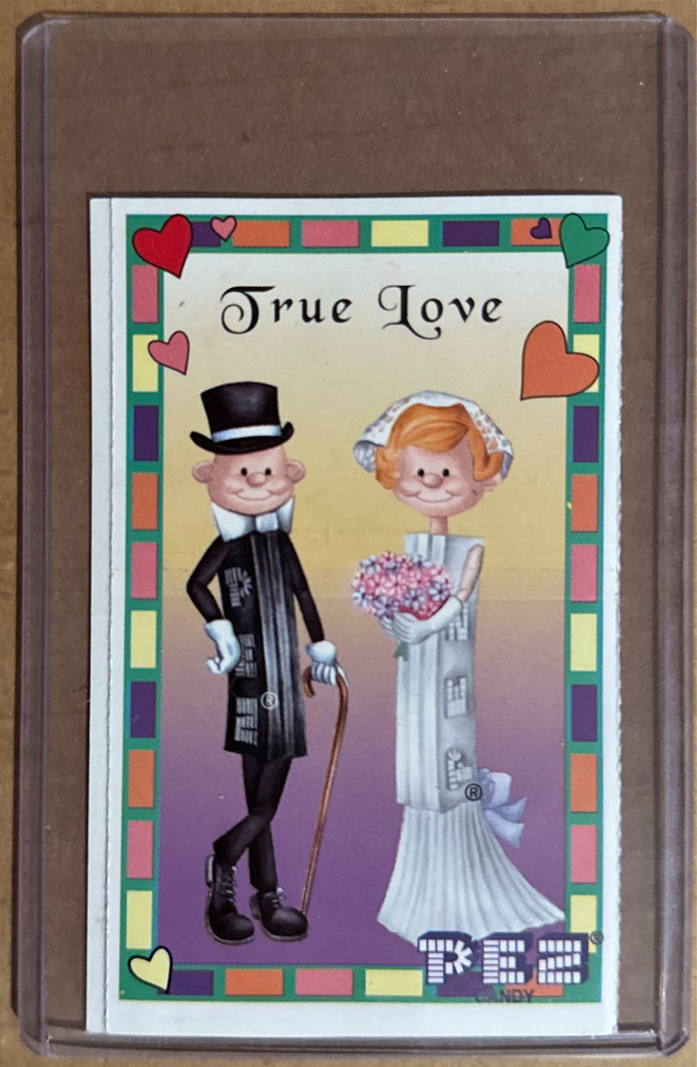 Valentine’s Day - Card “True Love” - VALENTINES DAY pez collectible - Main Image 2