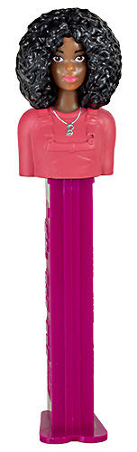 Barbie - Black Curly Hair - Barbie pez collectible - Main Image 2