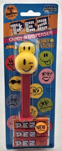 Funky Faces - Wink - Red - funky faces pez collectible - Main Image 2