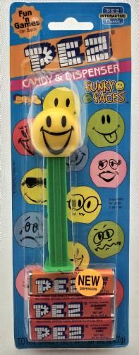 Funky Faces - Big Grin - Green - funky faces pez collectible - Main Image 2