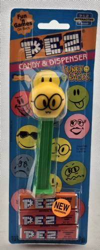 Funky Faces - Nerd - Green - funky faces pez collectible - Main Image 2