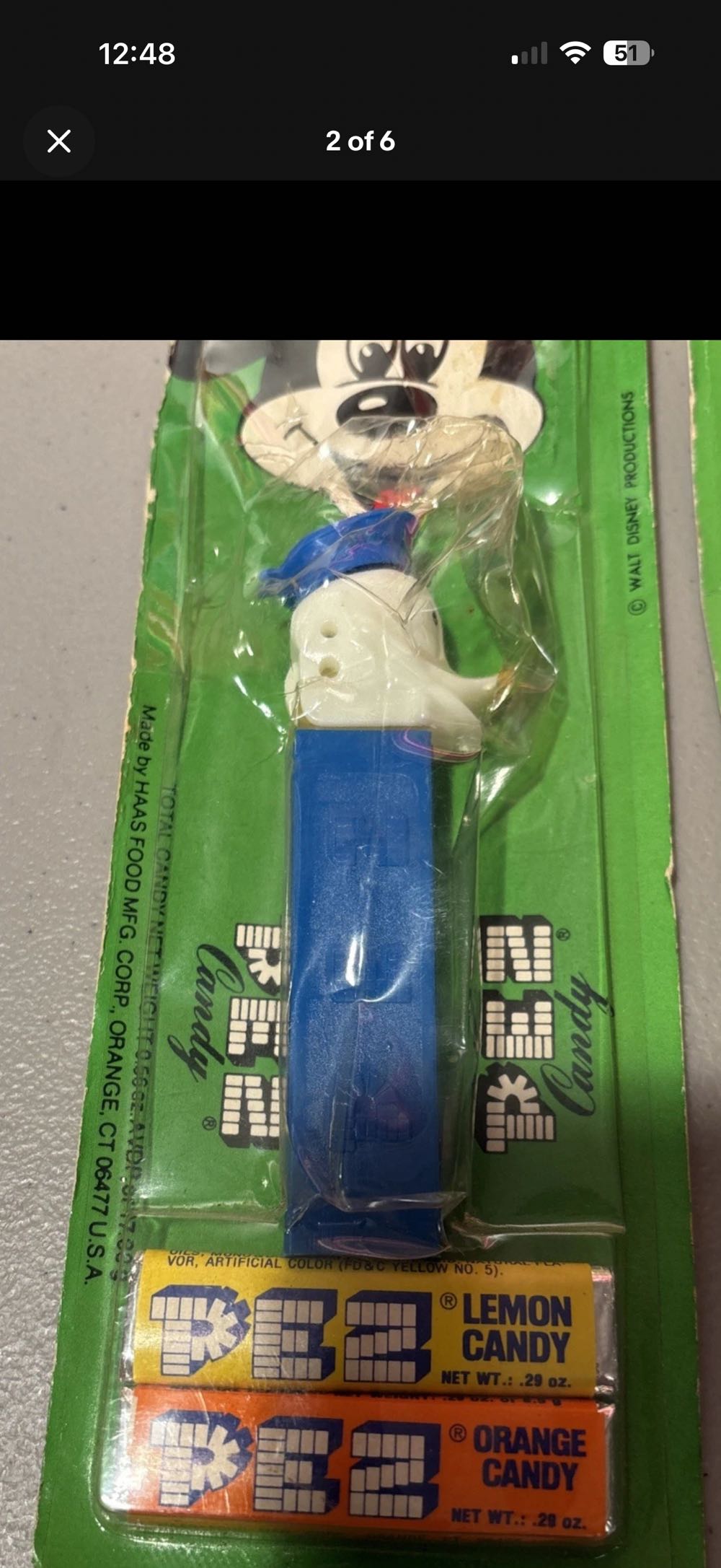 Disney - Donald Duck D NF - Disney pez collectible - Main Image 2
