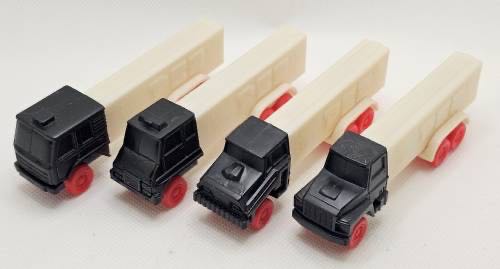 Misfit Truck - R1 Black Cab Red Wheels White Stem - Trucks pez collectible - Main Image 4
