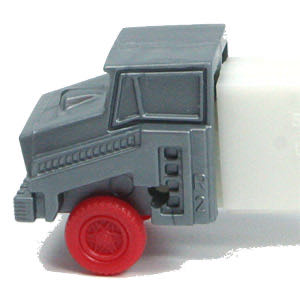 Misfit Truck - R2 Silver Cab Red Wheels White Stem - Trucks pez collectible - Main Image 3
