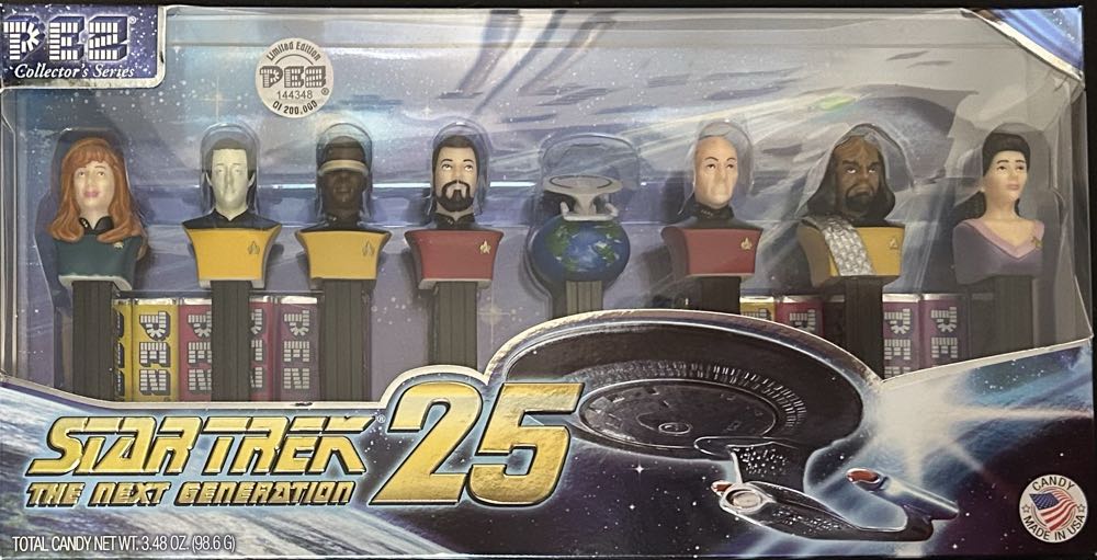 Star Trek Next Gen - William T. Riker - Tv Show pez collectible [Barcode 073621008243] - Main Image 4