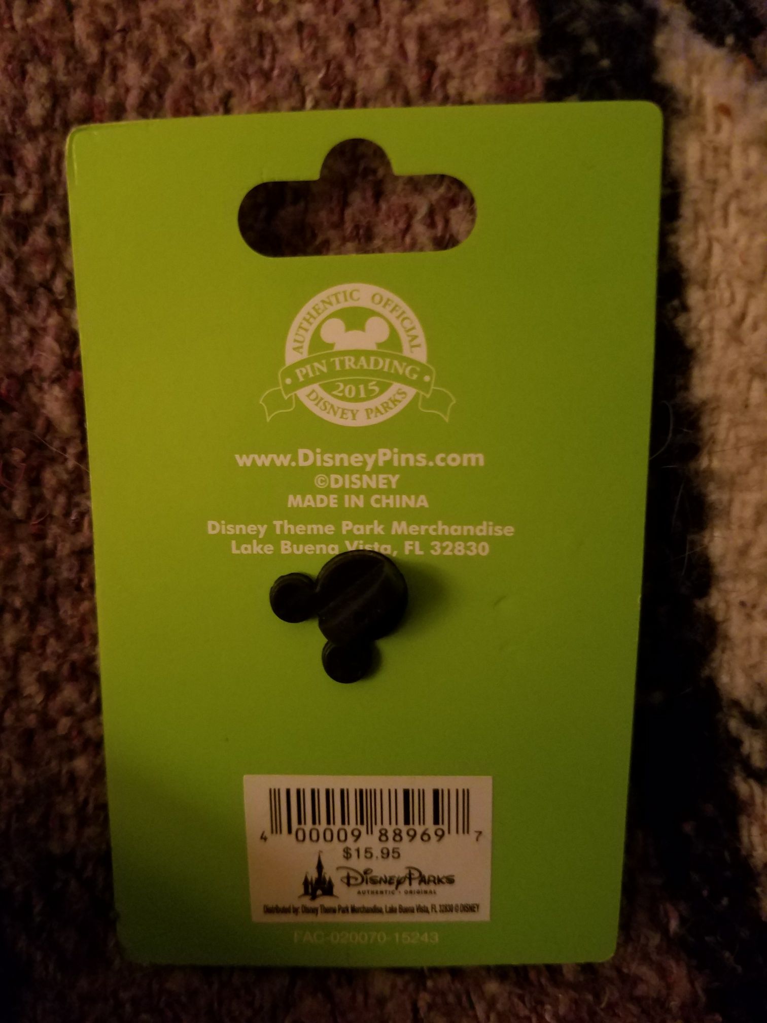 VIVA NAVIDAD 2015 - Disney pin collectible [Barcode 400009889697] - Main Image 2
