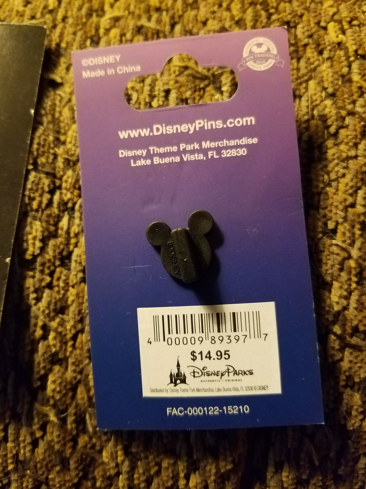 Valentine’s day 2016 - Disney pin collectible [Barcode 400009893977] - Main Image 2