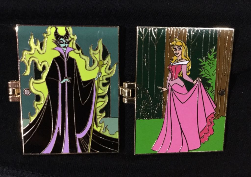 Sleeping Beauty Folding Book - Timeless Tales pin collectible [Barcode 400000315386] - Main Image 2