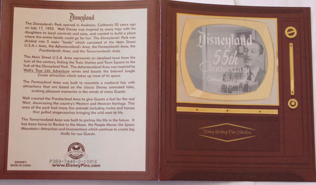 D TV - Pin pin collectible [Barcode 400017139081] - Main Image 2