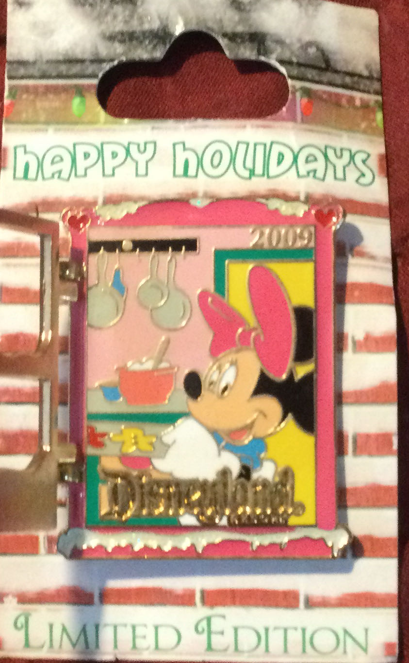 Happy Holidays 2009 Window With Minnie - Pin pin collectible [Barcode 400017381039] - Main Image 2