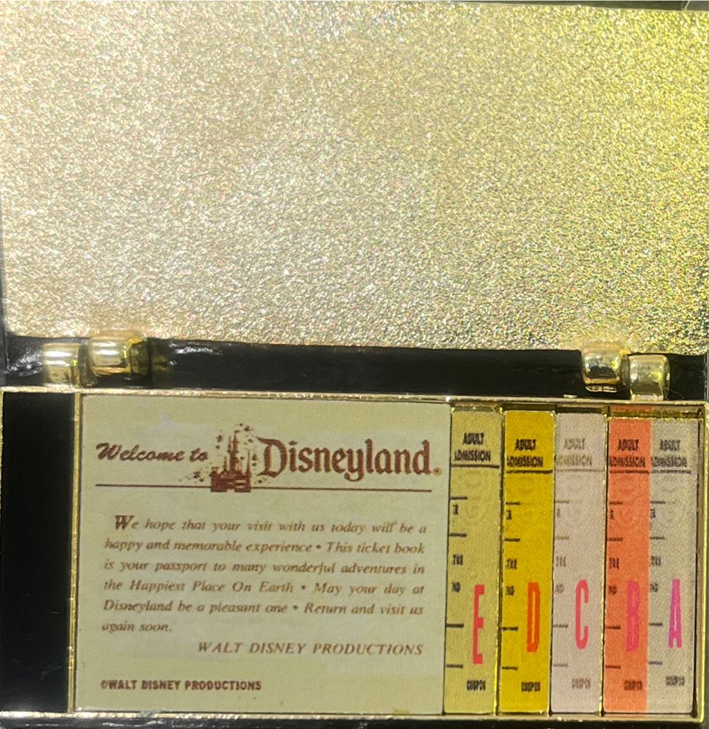 Retro Ticket Book - Pin pin collectible [Barcode 400017520131] - Main Image 2