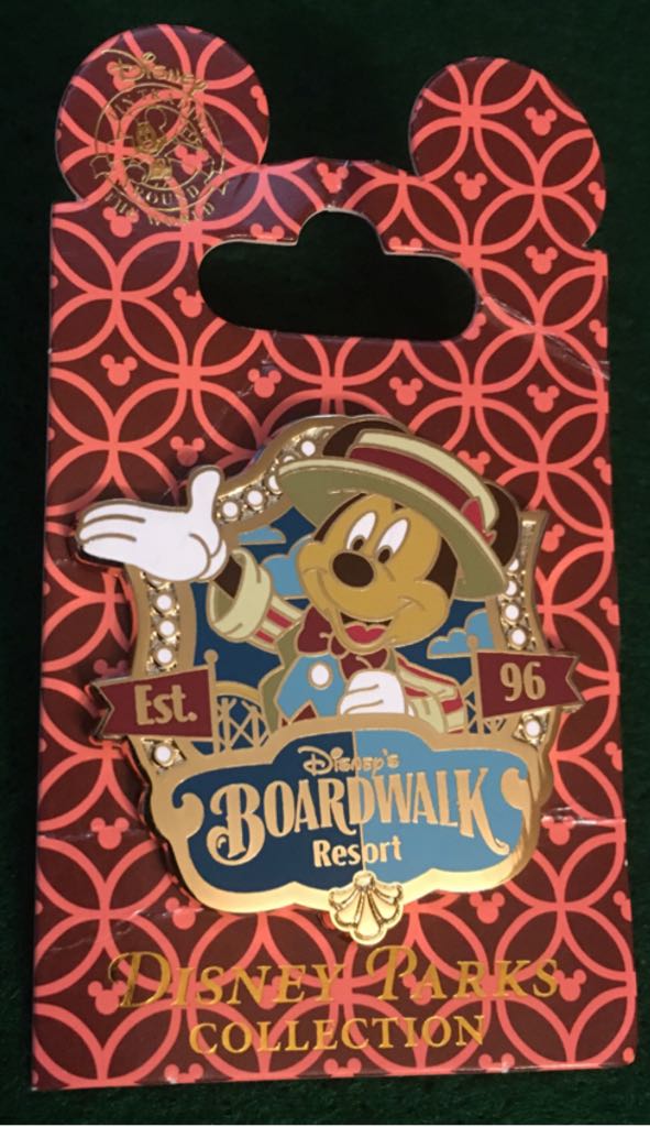 Boardwalk Resort Mickey - Disney pin collectible [Barcode 400000334172] - Main Image 2