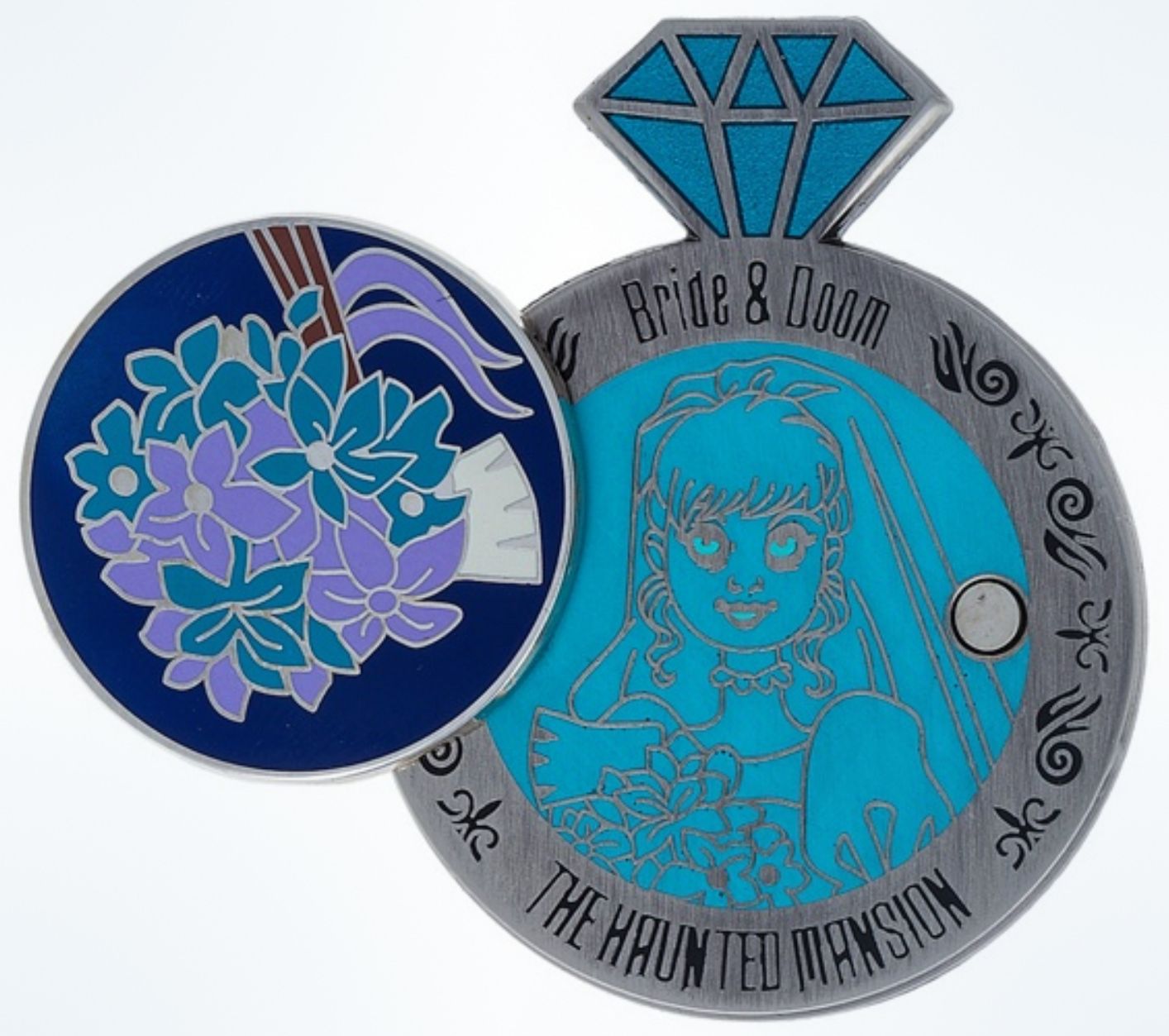 Haunted Mansion Bride and Doom - Pin pin collectible [Barcode 400020203083] - Main Image 2