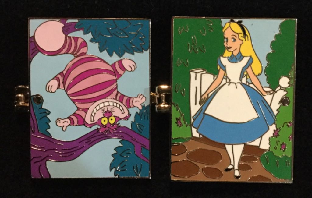 Alice in Wonderland Folding Book - Timeless Tales pin collectible [Barcode 400000351148] - Main Image 2