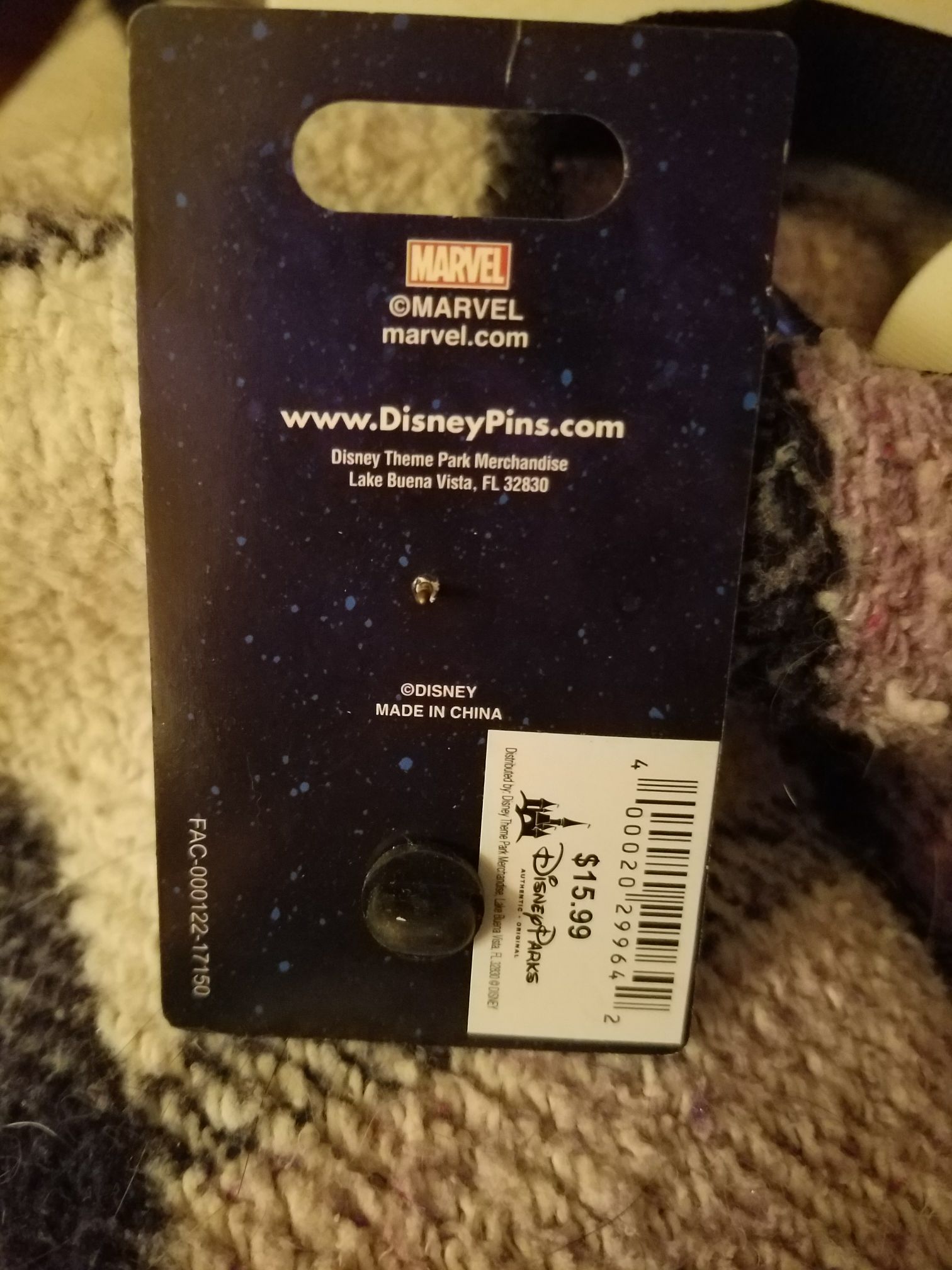 Guardian’s of the Galaxy - Disney pin collectible [Barcode 400020299642] - Main Image 2