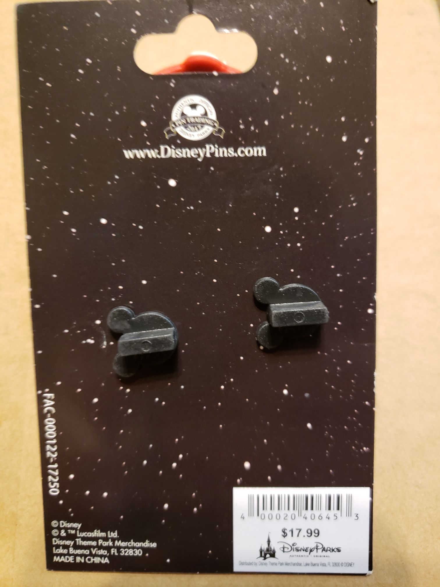 poe’s x-wing fighter  pin collectible [Barcode 400020406453] - Main Image 2