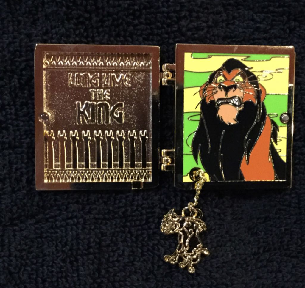 Villains Vault 2017- Scar  pin collectible [Barcode 400020407344] - Main Image 2