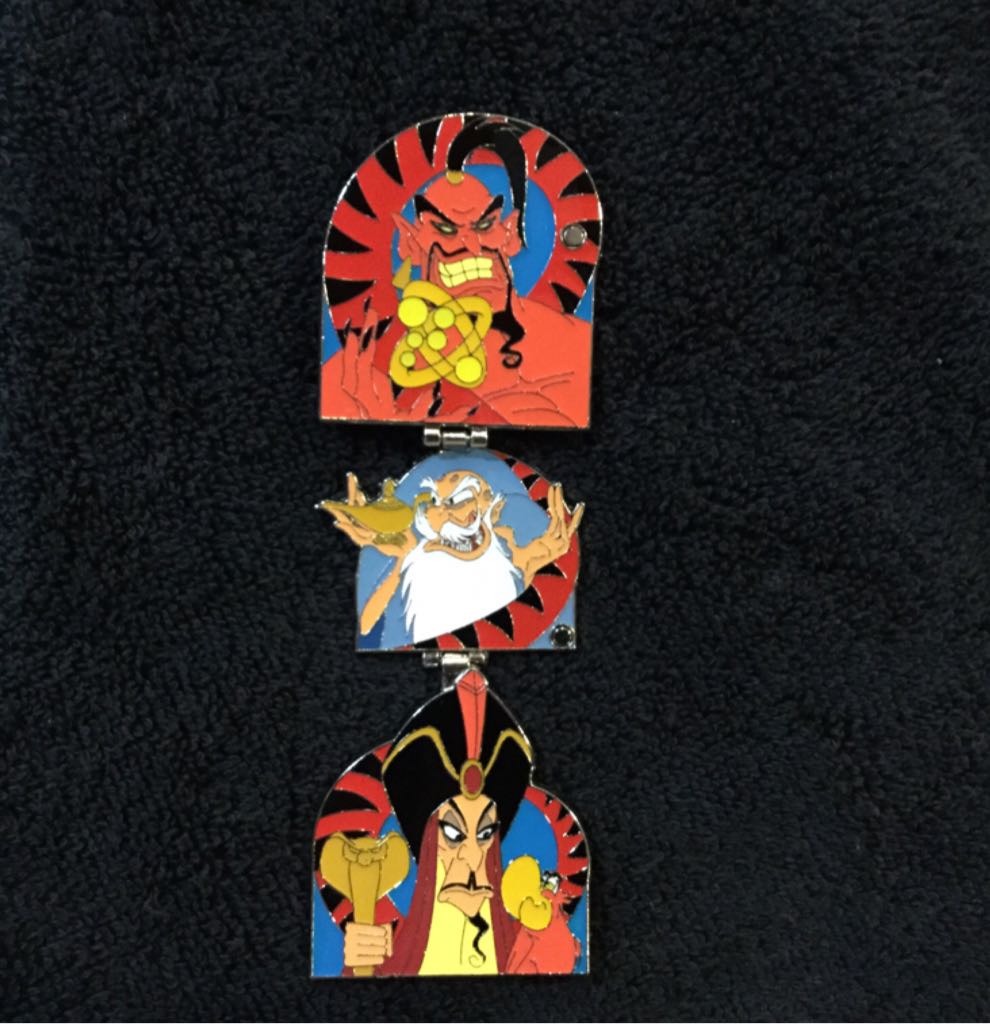 Aladdin 25th Anniversary - Jafar  pin collectible [Barcode 400020502629] - Main Image 2