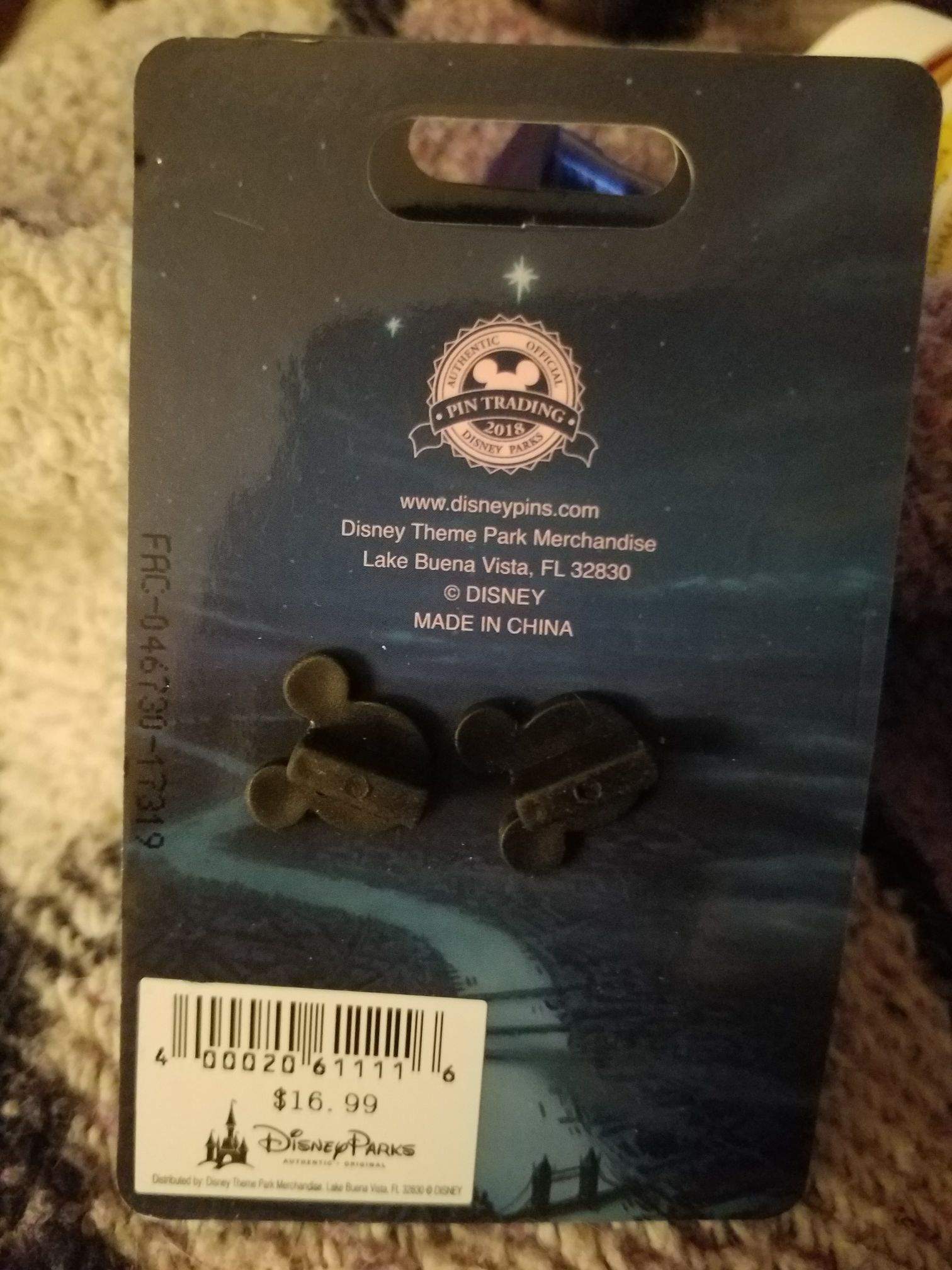 Peter Pan 65th Anniversary - Disney pin collectible [Barcode 400020611116] - Main Image 2