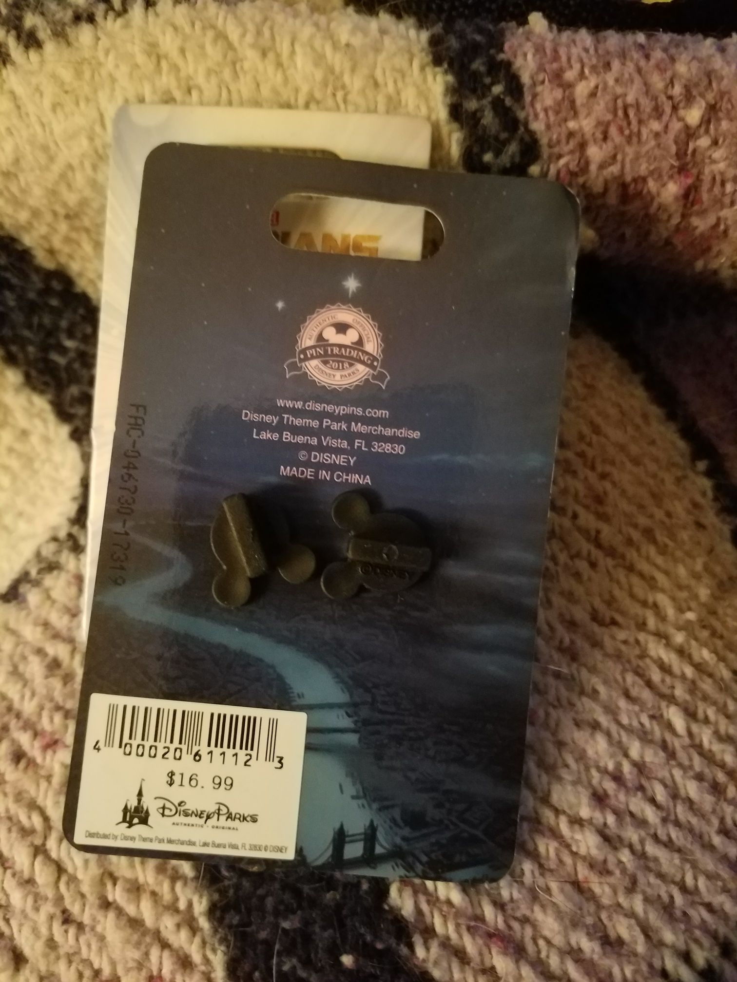 Peter Pan 65th Anniversary - Disney pin collectible [Barcode 400020611123] - Main Image 2