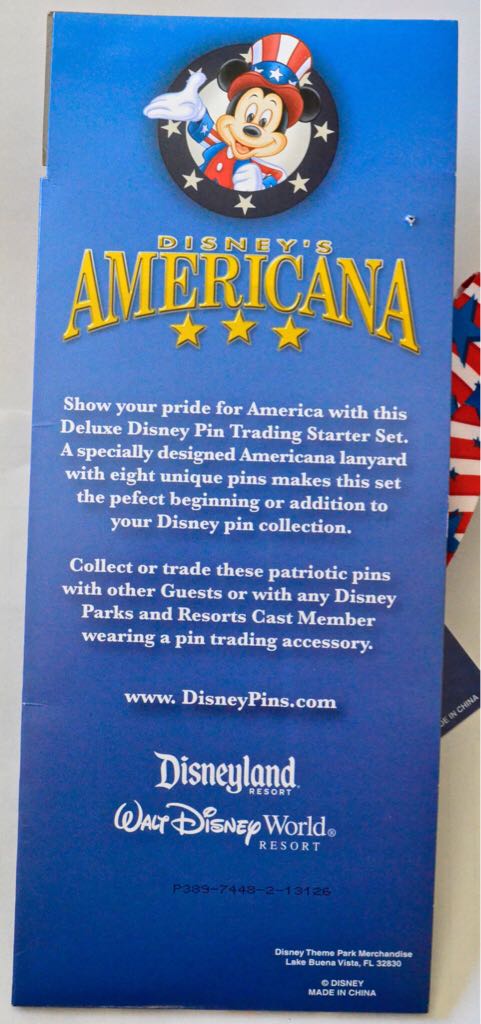 Americana Starter - Pin pin collectible [Barcode 400100707982] - Main Image 2