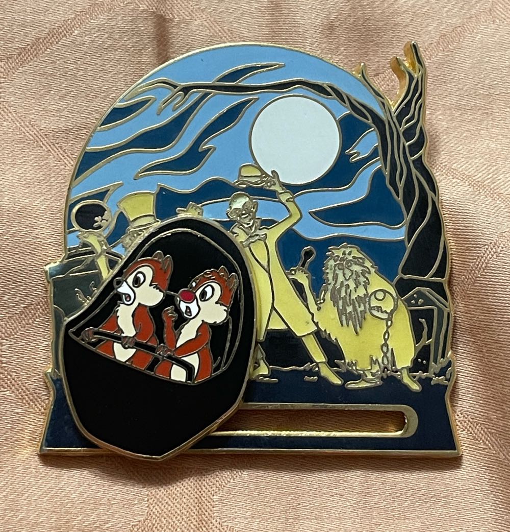 The Haunted Mansion (Chip N’ Dale Doom Buggy With Hitchhiking Ghosts) - Disney Parks Pin - Rack pin collectible [Barcode 400109137261] - Main Image 2