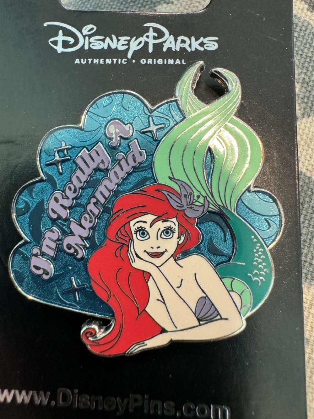The little mermaid, Ariel, I’m really a mermaid - Pin pin collectible [Barcode 400000361123] - Main Image 2
