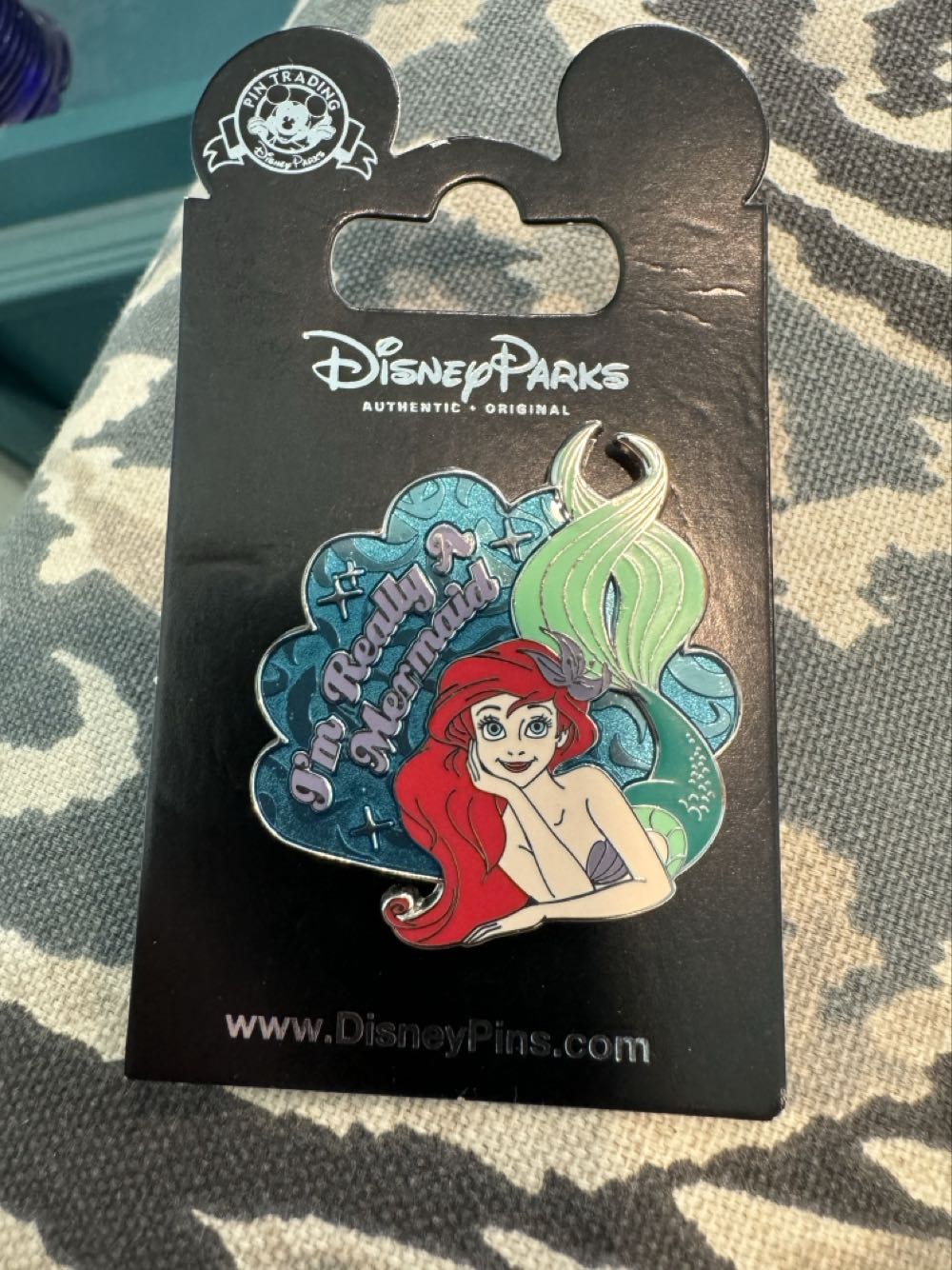 The little mermaid, Ariel, I’m really a mermaid - Pin pin collectible [Barcode 400000361123] - Main Image 3