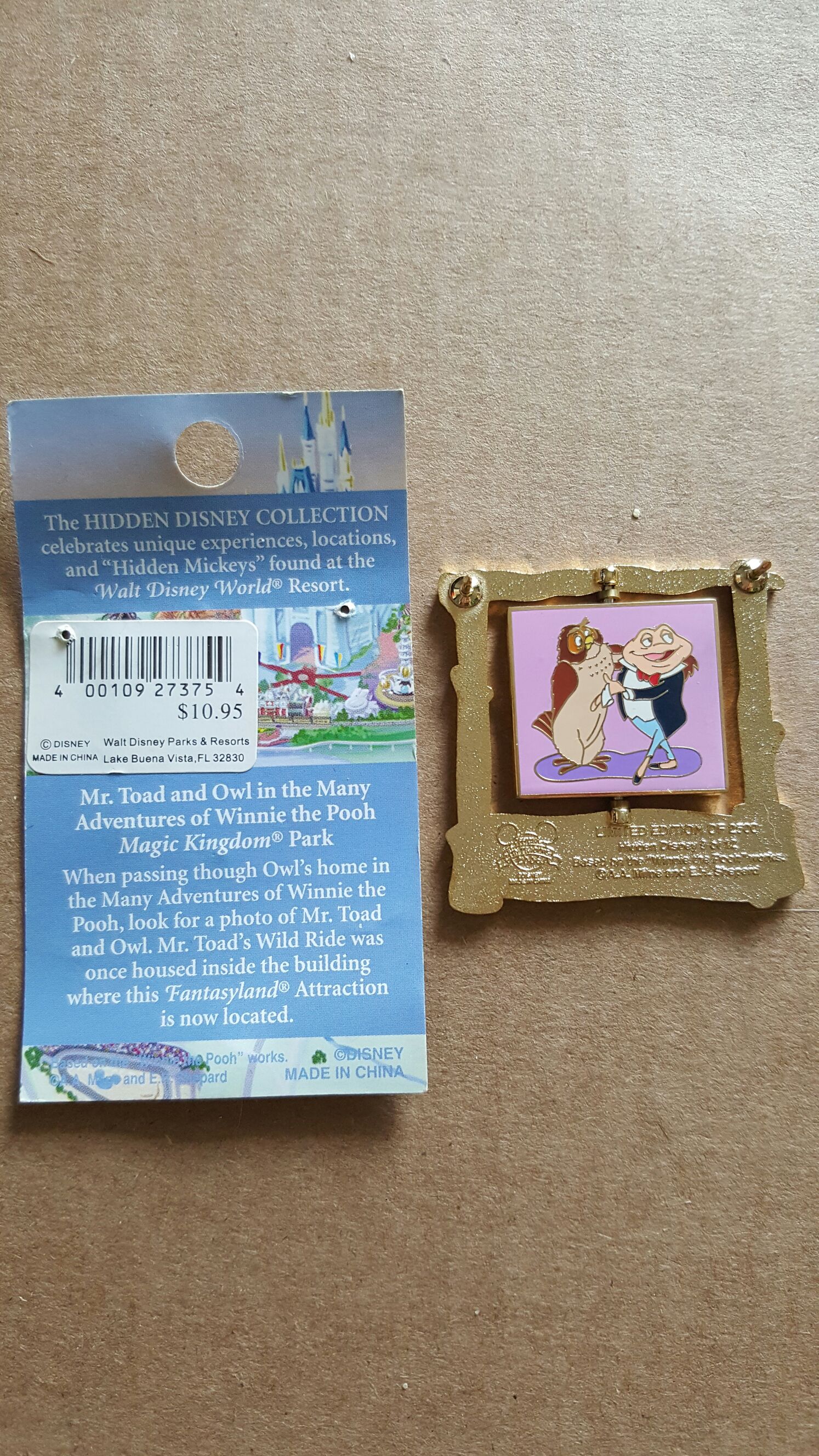 Hidden Disney Collection  pin collectible [Barcode 400109273754] - Main Image 2