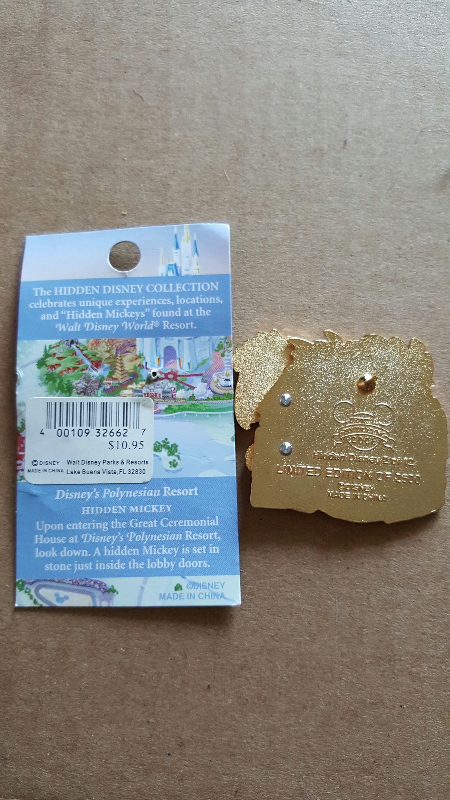 Hidden Disney Collection  pin collectible [Barcode 400109326627] - Main Image 2