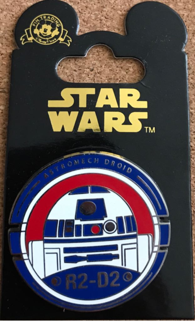Star Wars R2-D2 “Astromech Droid” - Disney Parks Pin - Rack pin collectible [Barcode 400000386478] - Main Image 1