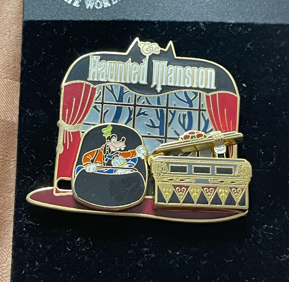 The Haunted Mansion (Donald And Goofy In A Doom Buggy) - Disney Parks Pin - Rack pin collectible [Barcode 400109727561] - Main Image 2