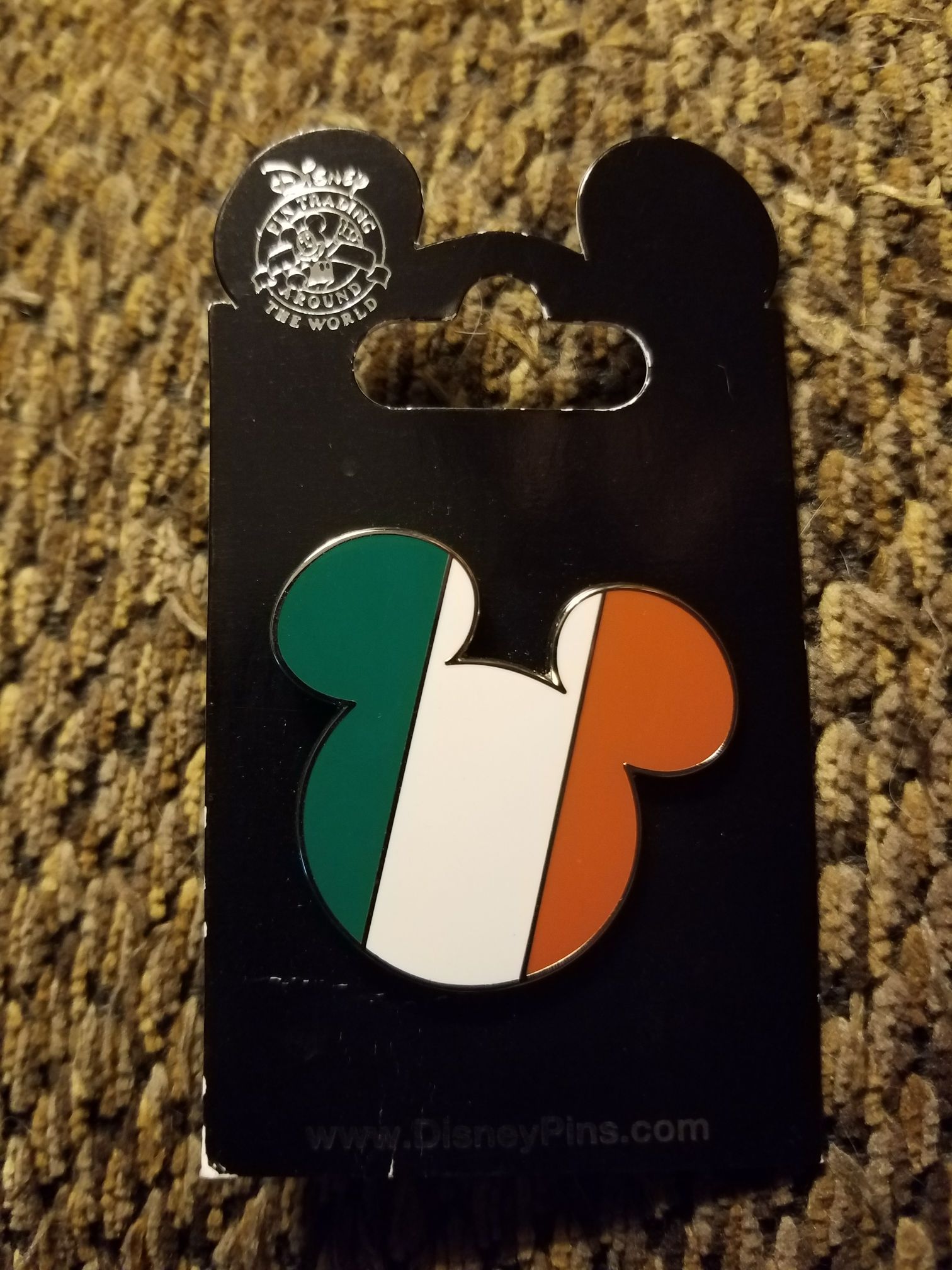 Disney Pin Pink Flamingo Mickey Ears Hat Wdw Fantasia Magic Kingdom Castle