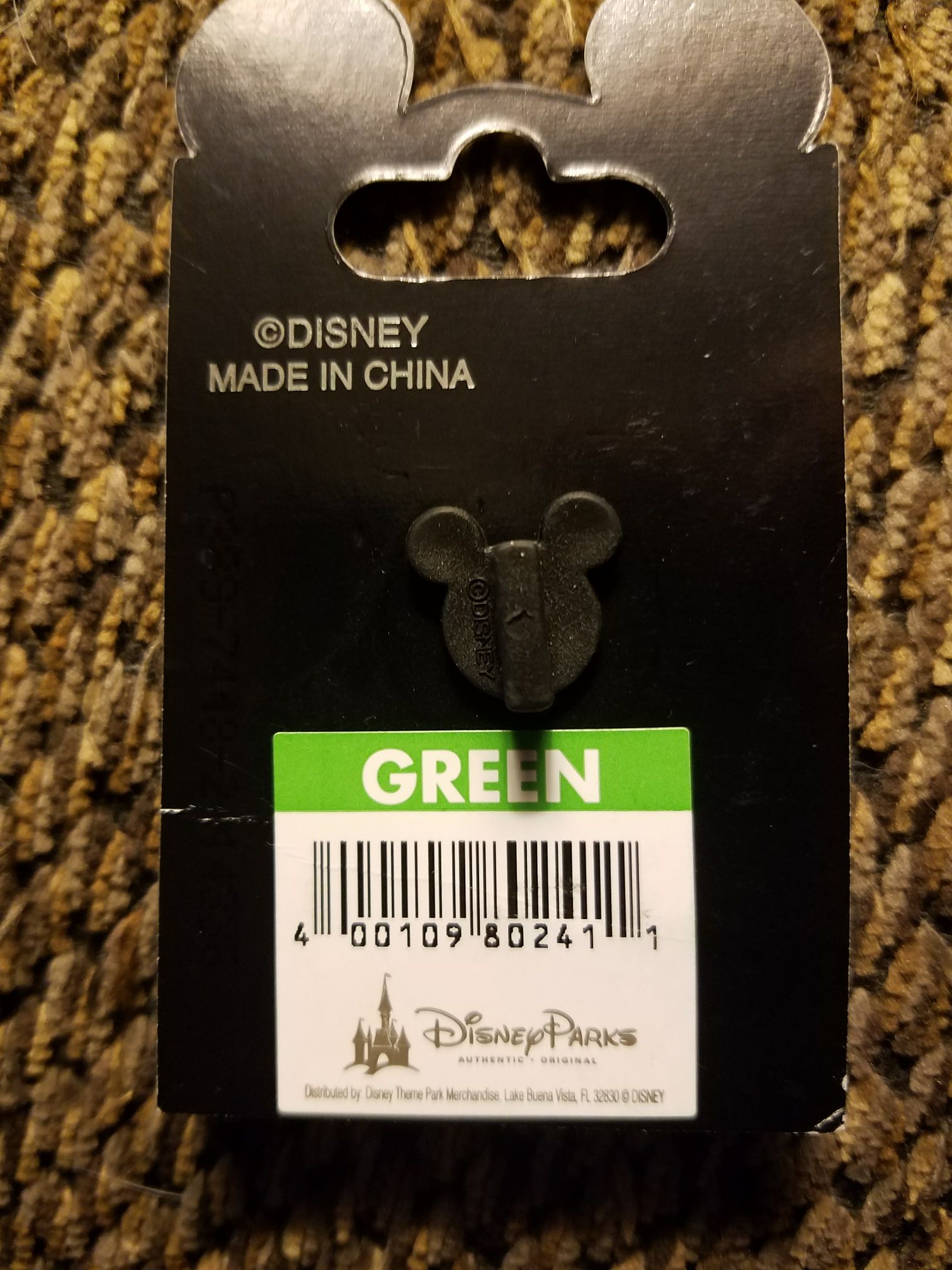 Mickey Head Mexico  pin collectible [Barcode 400109802411] - Main Image 2