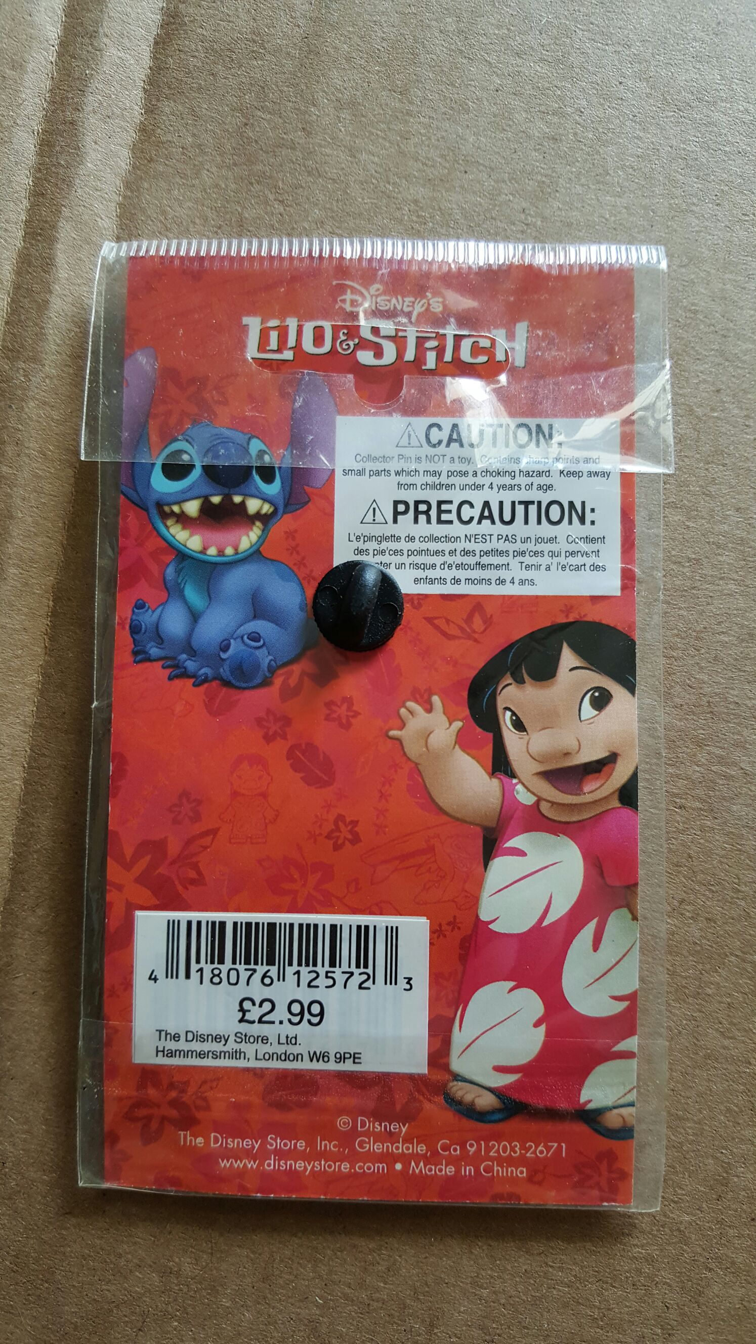 Disney Store- Hammersmith, London - Pin pin collectible [Barcode 418076125723] - Main Image 2