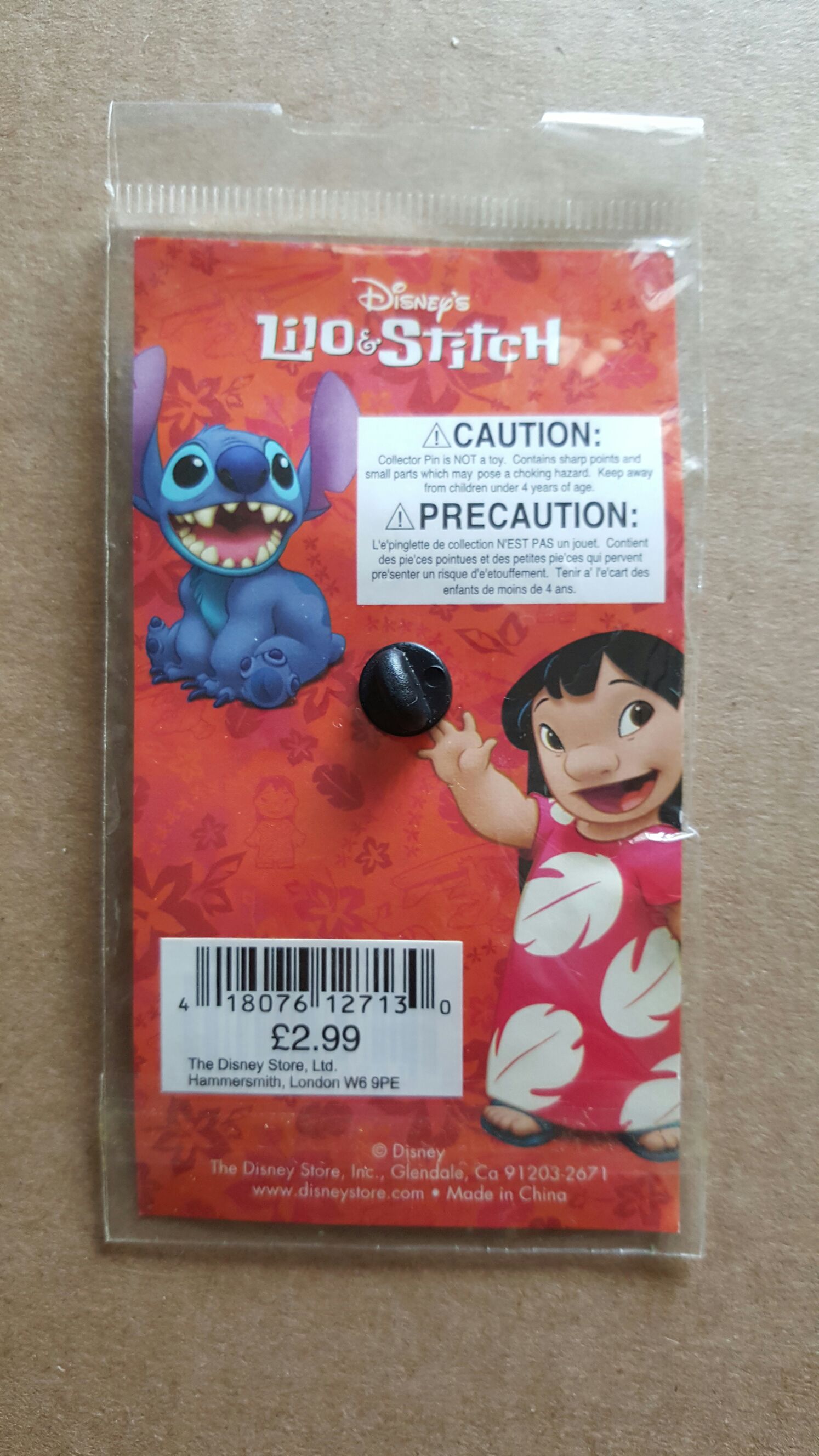 Disney Store- Hammersmith, London - Pin pin collectible [Barcode 418076127130] - Main Image 2