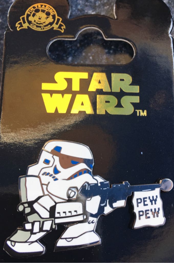 Stormtrooper Pew Pew - Star Wars pin collectible [Barcode 400000429540] - Main Image 1