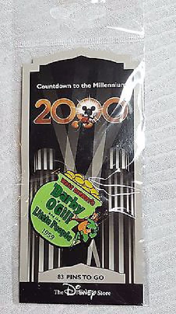 Countdown to the Millennium Series - Darby O’Gill and the Little People  pin collectible [Barcode 715099970843] - Main Image 2