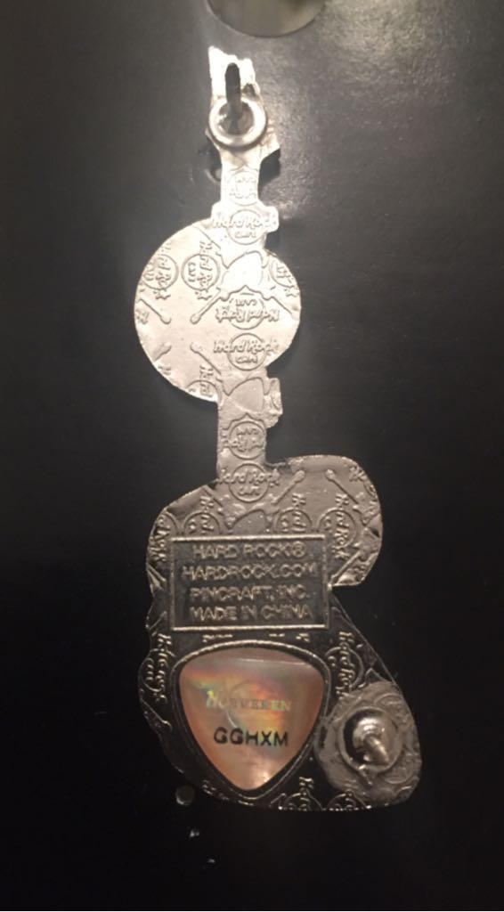 HRC Amsterdam Clogs Guitar  pin collectible [Barcode 884474539965] - Main Image 2